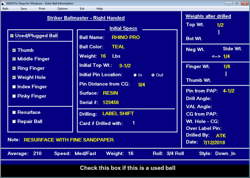 bowling pro shop software