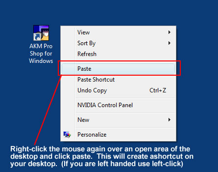 How to Create a Program Shortcut on the Desktop