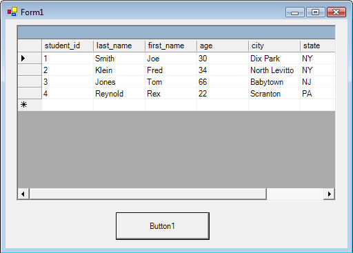 Tips when connecting VB.NET Application to a Database