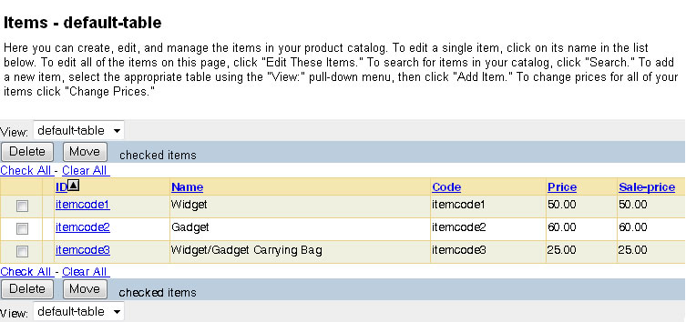 Yahoo Store - How to add multiple items to cart with one click