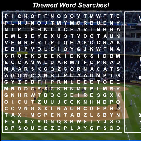 Play even more word searches