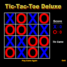 Play Tic-Tac-Toe Deluxe