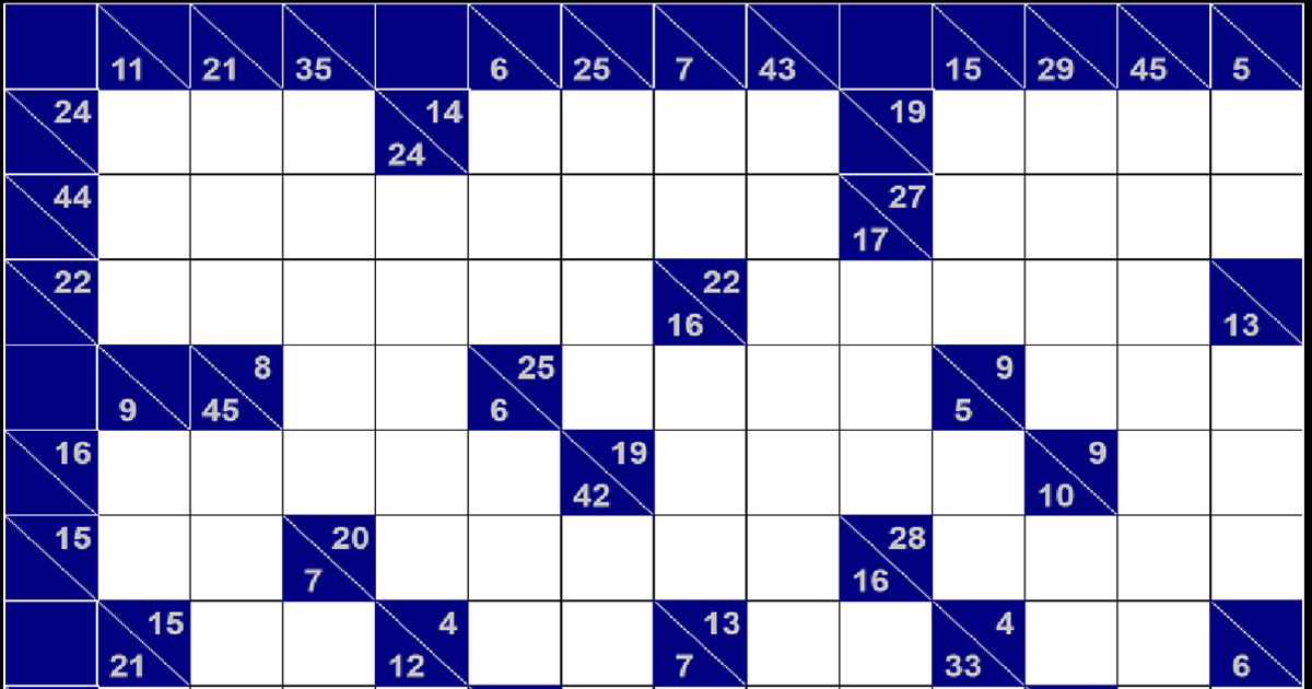 Kakuro Cross Sums Online Kakuro Puzzles Sudoku Sequel By ATK Kakuro cross sums online kakuro puzzles sudoku sequel by atk