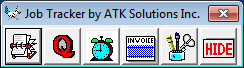 Job Tracker Menu