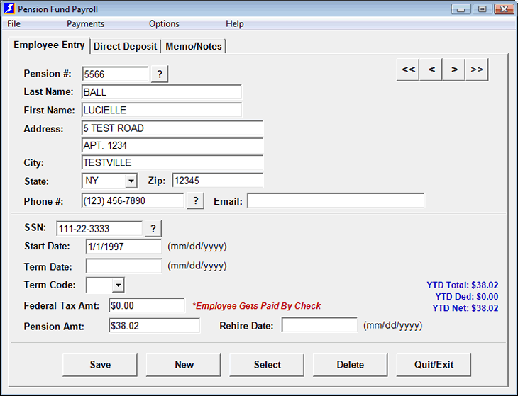 Simple Payroll Software