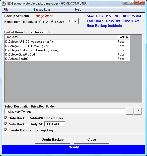 File Backup Software