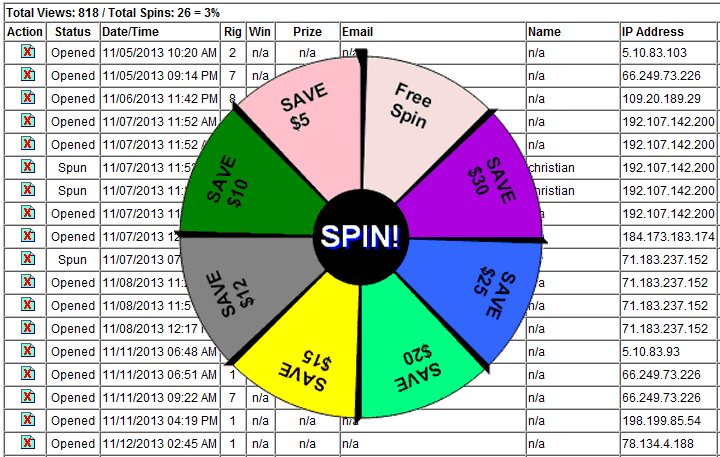 Prize Wheel Pro Software